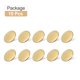 thumbnail image 3 of Uxcell 10pcs Botón de Metal Antiguo 25mm Botones Redondos de Costura de Metal Oro, 3 of 7