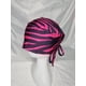thumbnail image 1 of Gorro Clínico Lycra cebra fucsia y burdeo oscuro, 1 of 1