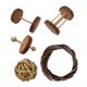 thumbnail image 1 of Juguete Para Masticar Hámster De Madera, Hámster, Conejo, Conejillo De Indias, Juego De Accesorios De Juguete A, 1 of 5