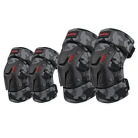 Rodilleras Y Coderas Corta Motociclismo Motowolf 1010 Camuflaje