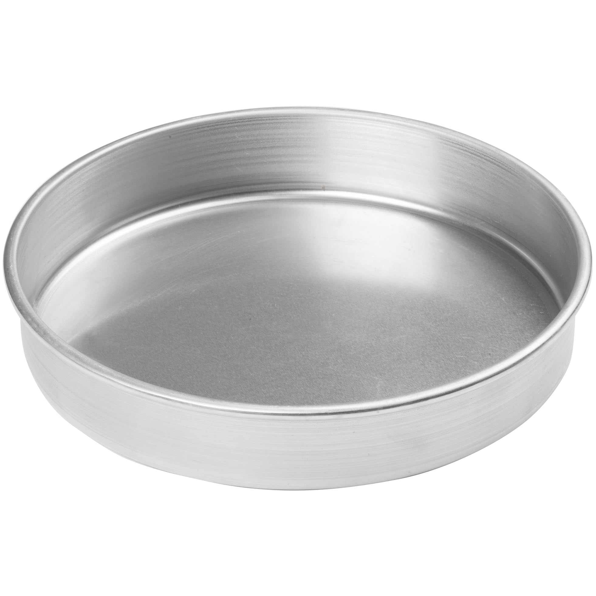 Molde Redondo Para Pastel Winco De 30 Cm X 5 Cm De Aluminio Resistente