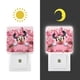 thumbnail image 3 of Minnie Mouse Luz nocturna LED con sensor de anochecer a amanecer para dormitorio, baño, pasillo, escaleras - Lámpara LED nocturna de enchufe, 0.5W - 1 pieza, 3 of 6
