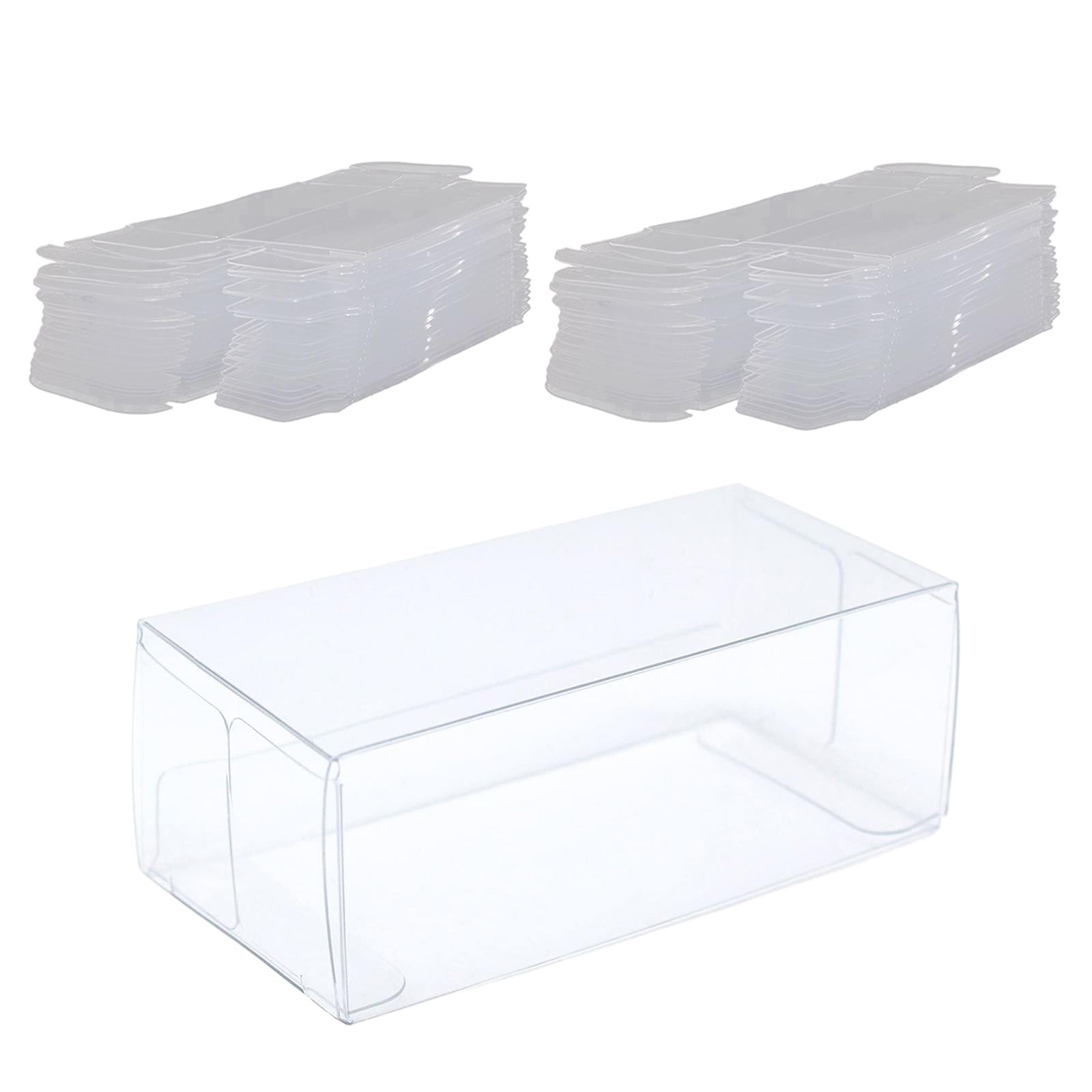 Bothyi - 20 Piezas Acrílico Transparente Modelo Coche Vitrina Transparente Coche De Juguete Cajas De Exhibición S