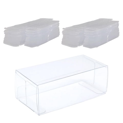 Bothyi - 20 Piezas Acrílico Transparente Modelo Coche Vitrina Transparente Coche De Juguete Cajas De Exhibición S