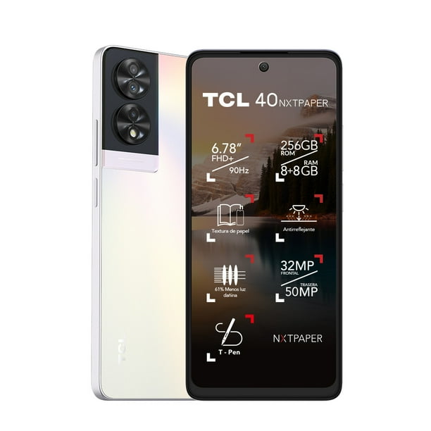 Smartphone TCL 40 NXTPAPER 256GB 8GB RAM | Lider