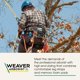 thumbnail image 2 of Arnés de seguridad Weaver Arborist Cougar con espuma de memoria, 2 of 7