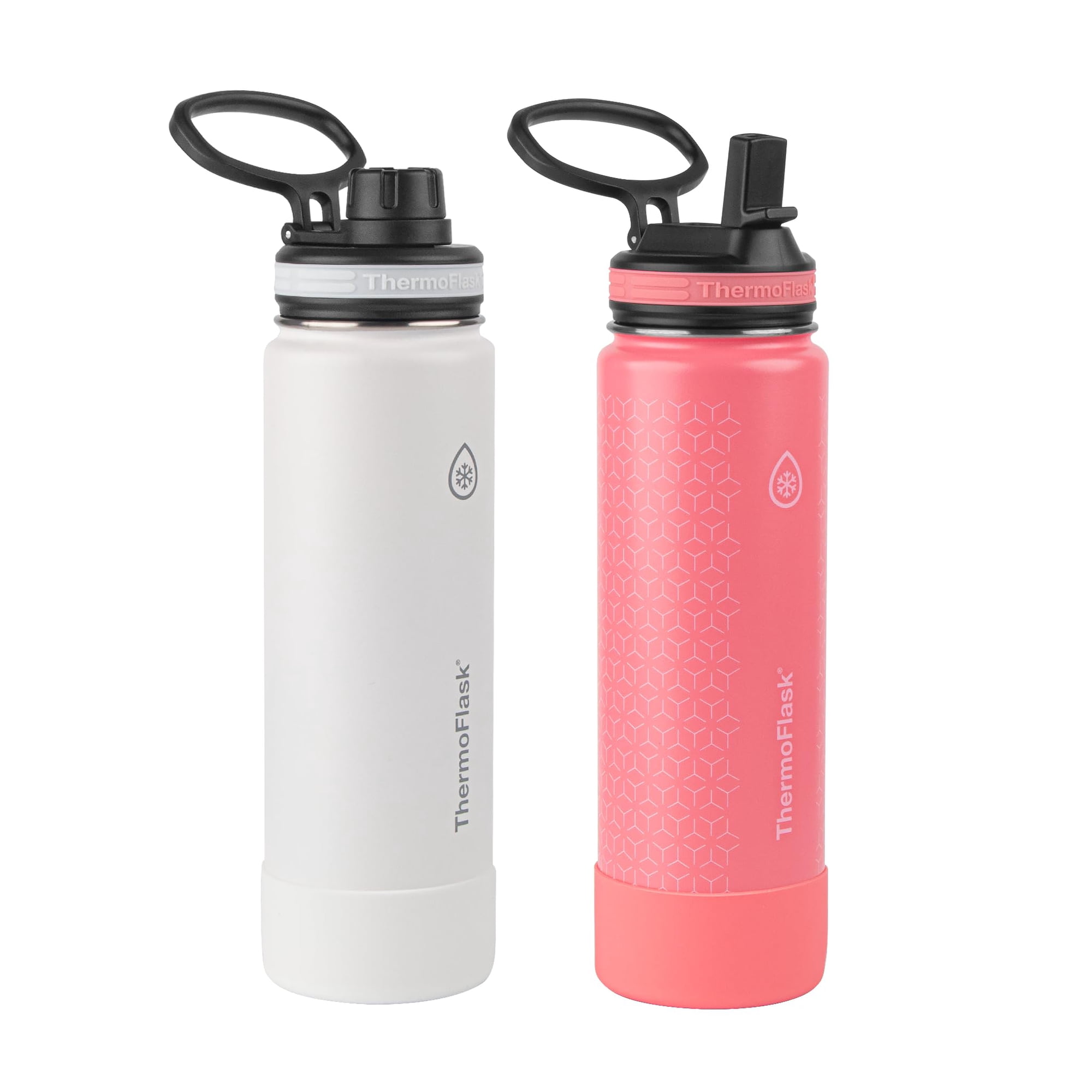 Botellas De Agua Thermoflask 710 Ml De Doble Pared De Acero Inoxidable