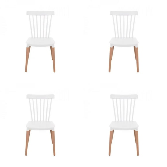 Silla Windsor Blanca 4 Unidades