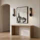 thumbnail image 3 of Aplique de Pared Lark Tully Mediano Negro, 3 of 9