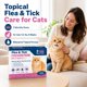 thumbnail image 2 of Tópico para Gatos – Cuidado Tópico contra Pulgas y Garrapatas – para Gatos de ≥0,68 kg, ≥8 semanas, 3 Dosis Mensuales, 2 of 6