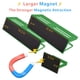 thumbnail image 4 of Estante magnético para especias Roysili, juego de 4 piezas, color verde, para nevera, 4 of 6