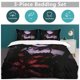 thumbnail image 5 of DATE A LIVE Anime Home Bed 3-piece Set Classic Japanese Anime Polyester Wash Student Dormitory Set, 5 of 5