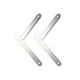 thumbnail image 1 of 2x Accesorio De Bisagra Para Escalera De Tijera Plegable Kit De Reemplazo De Barra De Amarre Para Escaleras De Tijera Blanco, 1 of 3