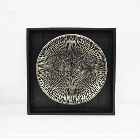 Muebles Santa Ana - Cuadro Plato Madera Small 1040