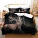 thumbnail image 1 of Night Elk Deer Quilt Duvet Cover Set Bedding Queen Bedroom Decor3-Piece Bedding Set, 1 of 5