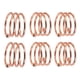 thumbnail image 2 of 6 Uds Servilleteros Decoración Servilleteros Para Ajustes De Mesa Cocina Restaurante Bronce, 2 of 3