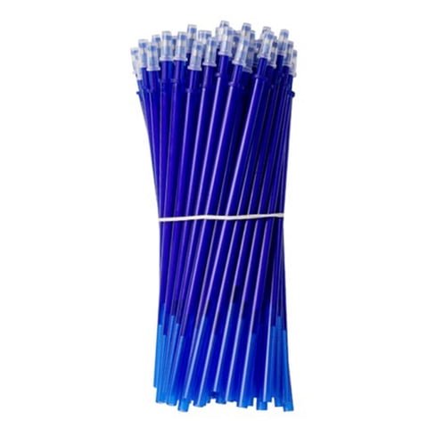 Bothyi - 20 Piezas Bolígrafo De Tinta De Gel Borrable Con Calor Recargas Mágicas Para Escribir Sastres Acolchado Azul