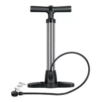 Genérico - Bombin Portatil Bicicletas Inflador Balones Motos Accesorios Color Plateado