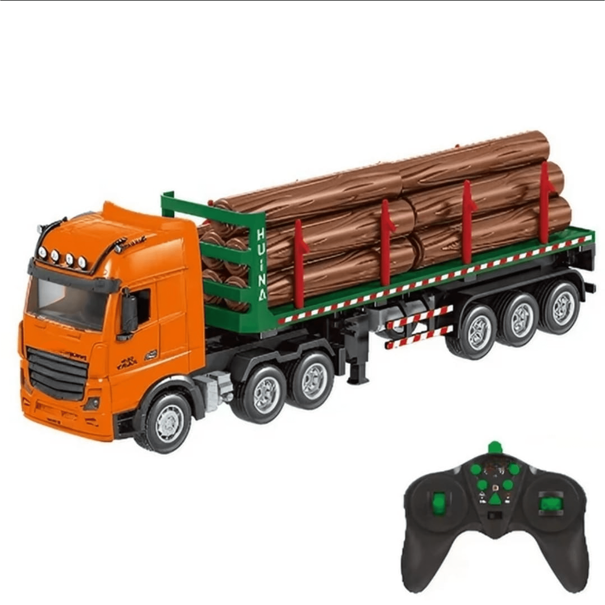 Maravillas Valdivia - Camion Con Remolque Con Madera C/remoto 2.4 Ghz