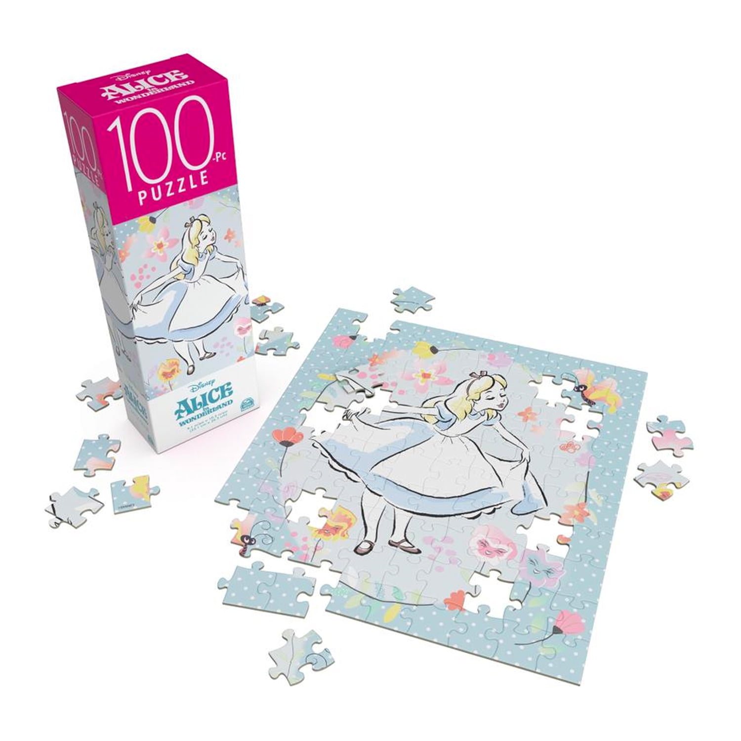 Hb Importaciones - Rompecabezas "alicia" De 100 Piezas- Disney