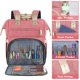 thumbnail image 3 of Bolsa de tejer, mochila LTINVECK, organizadora para guardar hilo, rosa, 3 of 6