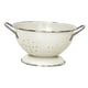 thumbnail image 1 of Frutero recubierto de , cestas de almacenamiento de alimentos decorativas multiusos con asa, cuenco para servir, drenaje automático para , pequeño blanco, 1 of 5