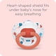 thumbnail image 3 of Chupetes NUK Comfy Orthodontic Timeless de 0 a 6 meses, paquete de 5, 3 of 5