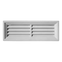 Celosía Ventilación Pvc Beagle 35X13 Cm Blanco 1Un Dvp