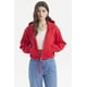 thumbnail image 1 of Polerón Mujer Zipper Crop Rojo, 1 of 4