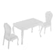 thumbnail image 3 of Modelo De Mesa Y Silla De Plástico En Miniatura A Escala 1:6 Para Figuras De 12 ", 3 Uds., 3 of 4