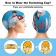 thumbnail image 3 of Gorro de Natación George Encoge Licra Unisex, 3 of 6
