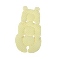 Bothyi - Almohadilla De Asiento Con Relleno Suave Y Cómoda, Alfombrilla Para Carrito De Coche, Color Amarillo