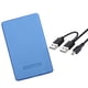 thumbnail image 3 of Discos duros externos portátiles, USB 2.0 2TB Almacenamiento de de seguridad Slim 480MB/S HDD para PC para Gaming Professionals Students Azul, 3 of 5