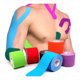 thumbnail image 3 of Cinta Kinesio Tape Kinesiologia Kine Tape 5cm X 5m Tape Depo Rojo, 3 of 3