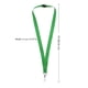 thumbnail image 3 of Lanyards WEZEBEL de poliéster verde con cierre de seguridad, paquete de 24, 3 of 5