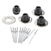 Magideal - Boquillas De Rociador De Estuco De Cemento De Material Acero, 4 Uds., Rociador De Pared Con Juntas, De Agujas, Rociadora De Mortero, Herramientas