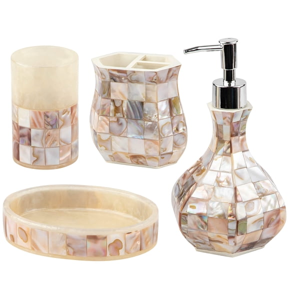 Set de accesorios de baño Creative Scents Milano w/ Shells