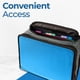 thumbnail image 3 of Carpeta con cremallera Case-it Mighty Zip Tab con 3 anillas y pestañas de 5 colores, 3 of 4
