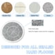 thumbnail image 4 of Paquete de 12 mopas compatibles con las almohadillas de repuesto para mopas a vapor Shark serie S7000, S7000, S7000AMZ, S7001TGT, mopas de fregado todo en uno Steam & Scrub para el modelo XKITP7000., 4 of 5