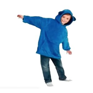 Tomasstore - Poleron Con Capucha Peluche Convertible Niño Niña Huggle