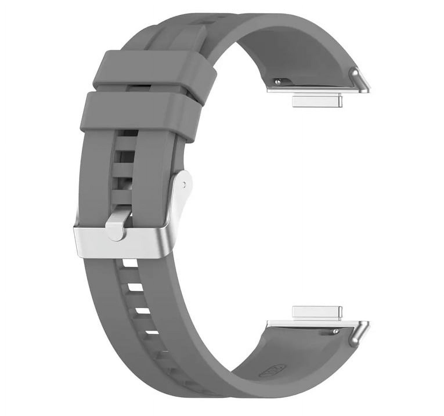 Genérico - Correa Compatible Con Huawei Watch Fit 2 Gris