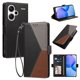 thumbnail image 2 of Funda Cartera para Xiaomi Redmi Note 13 Pro Plus 5G, Tricolor, Negro, 2 of 6