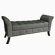 thumbnail image 1 of Banqueta Baul Rigatta Color Gris Oscuro, 1 of 2