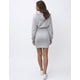 thumbnail image 2 of Vestido de Invierno Gris con Capucha, 2 of 2