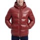 thumbnail image 1 of INSPIRE CHIC Chaqueta Acolchada de Invierno para Hombre con Capucha Ajustable y Cremallera a Prueba de Viento S Rojo, 1 of 6