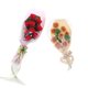 thumbnail image 1 of 2 Uds 1/12 Casa De Mu?ecas Miniatura Dulce Arcilla Rosas Ramo De Flores Adornos, 1 of 5