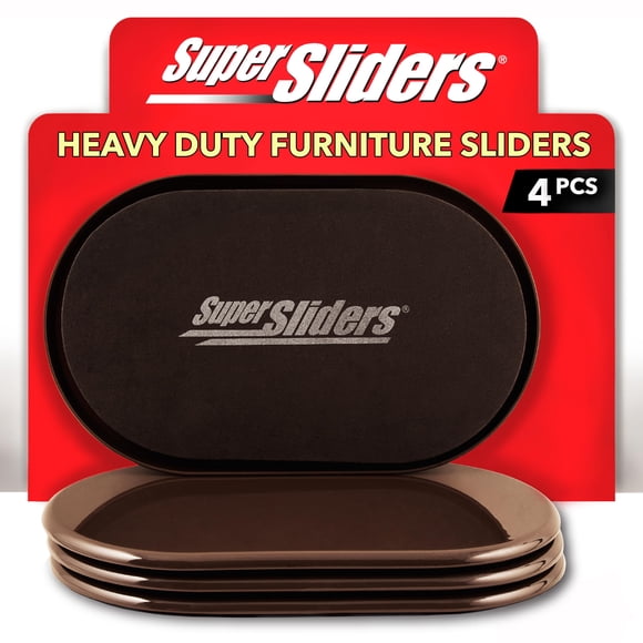 Deslizadores Para Muebles Ovalados 15 X 24 Cm Paquete De 4
