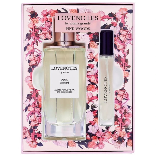Set de viaje Perfume ARIANA GRANDE Love Notes Pink Woods para mujer