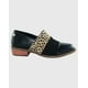 thumbnail image 2 of Zapato bajo Leopardo Negro Danicolle, 2 of 4