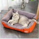 thumbnail image 3 of Cama Ultrasuave para mascotas Naranja Talla L 66cm X 50cm, 3 of 8